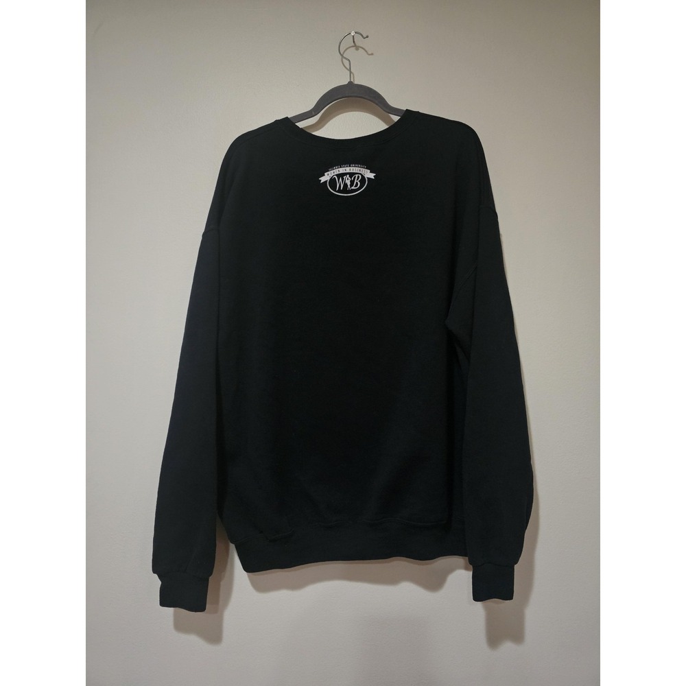 Jerzees Sweatshirt Womens XL Women In Business Illinois‎ State Fleece Black - Picture 2 of 6